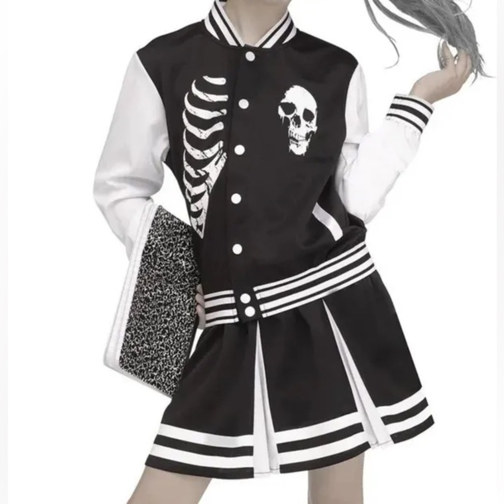 Girls skeleton costume